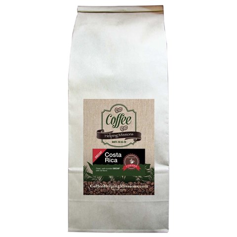 Green Beans 10lb Bag: Costa Rica Decaf
