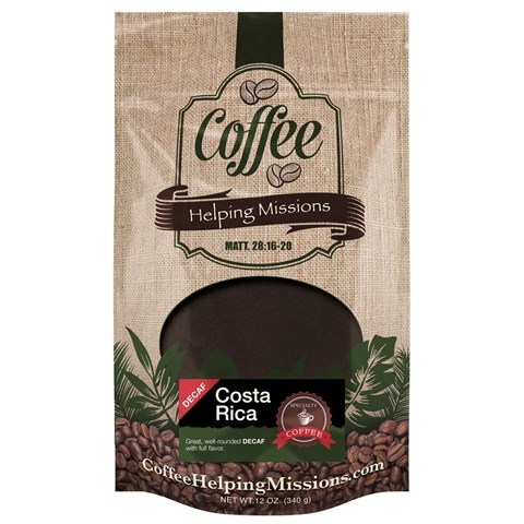 12oz. Bag: Costa Rica Decaf